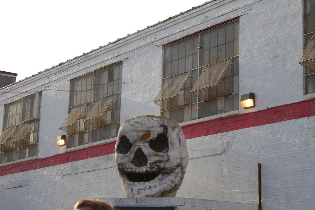 Outside the Scare Brothers