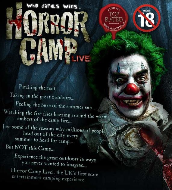 horror camp live