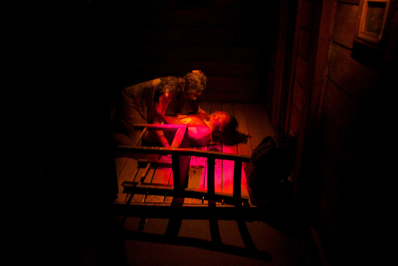 Evil Dead puke scene
